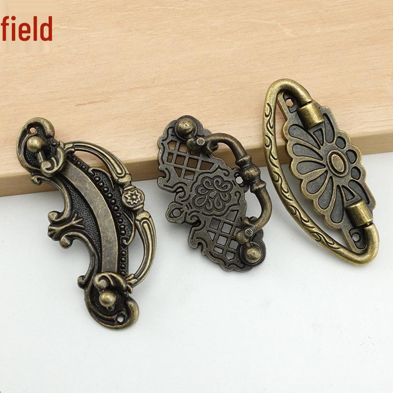 European Style Zinc Alloy Retro Drawer Pulls and Cabinet Handles