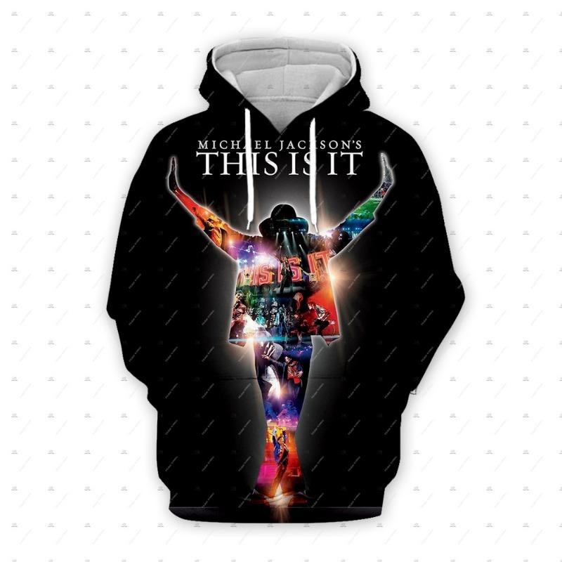 NewFashion Pop Singer Legend Musician Michael Jackson Vintage Retro Trucksuit 3DPrint Unisex Pullover Casual Jacket Hoodies Q1