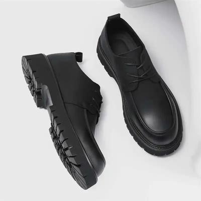 Scarpe da Sposa Semi Formali Aumento Altezza Tacco Scarpe Eleganti Uomo Nere Sneakers Casual Sport Nuovo Stile