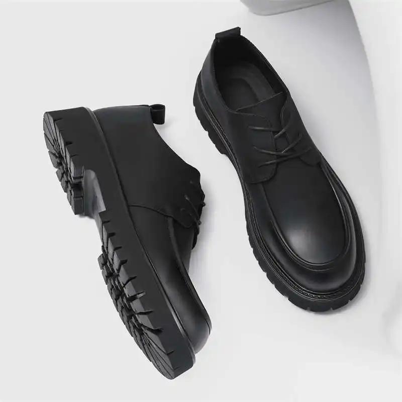 Fashion Elegance Tied Black Dress Shoes For Men Casual Dress Shoes Men Shoes Sale Sneakers Sports Sapatos Sapatenos Athlete