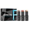 3 pièces Stick Illuminateur Blush Soin Ensemble de 3 pièces Contour du Visage Stick Illuminateur Blush Crème Ensemble Cosmétique