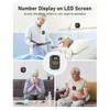 Wireless Caregiver Call Button for Elderly,Caregiver Pager Elderly Monitoring with Vibration, Alert