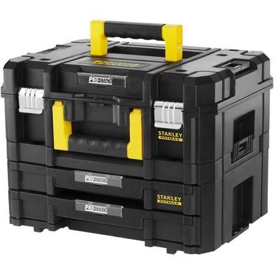 Kit 2 Mallettes PRO-STACK™ - FATMAX - FMST1-71981 - 2 Poignées - 2 Tiroirs - 21,5 L