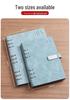 Customizable Simple Business Loose-Leaf Notebook Binder with Printable Logo