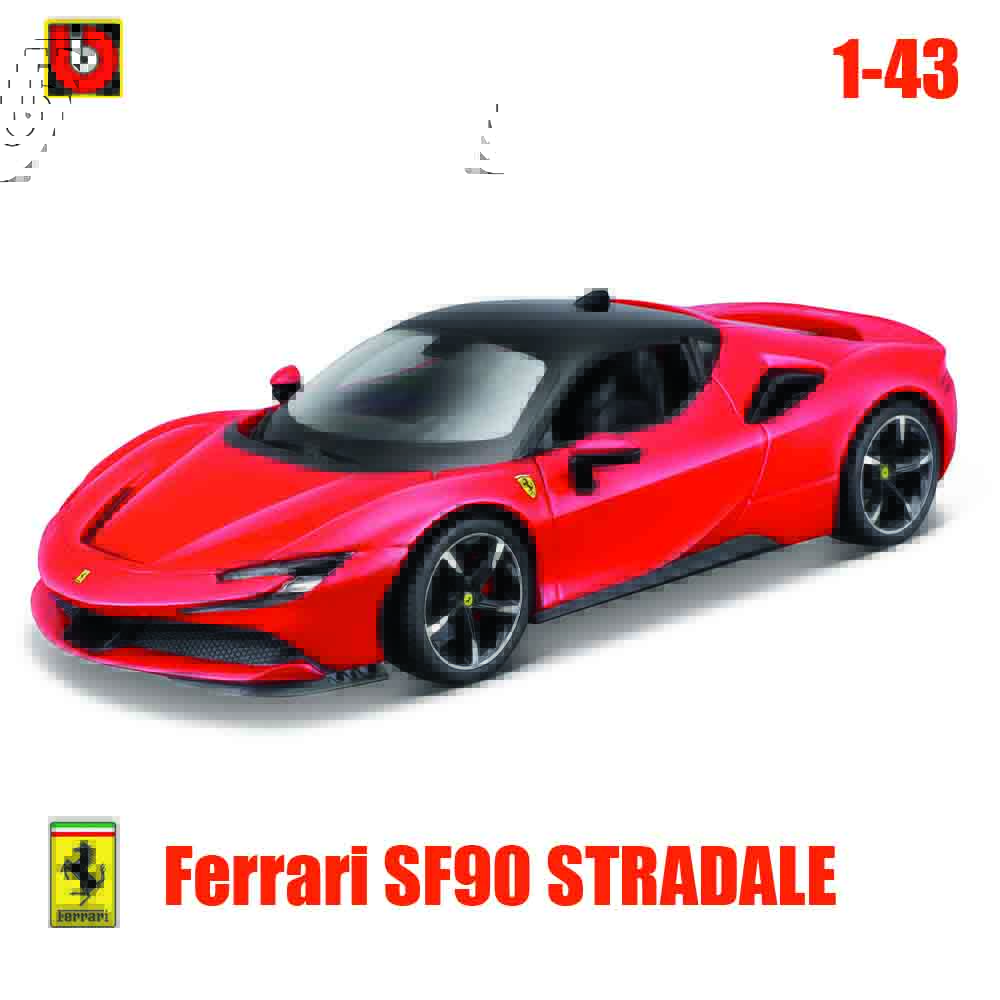Bburago 1:43 Styles multiples Collection Ferrari Purosangue MONZA SP2 ROMA 250 Rossa 458 488 GTB F40 ENZO Jouet Modèle de voiture moulé sous pression