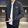 ROMON Men's Business Casual Baseball Jacket