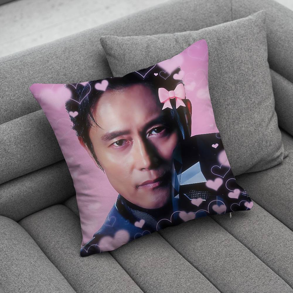 LLee Byung Hun Rosa Schleife Kissenbezug Kissenbezug Zuhause Sofakissen Autokissen Kissenbezug Büro Kissenhülle Kissen