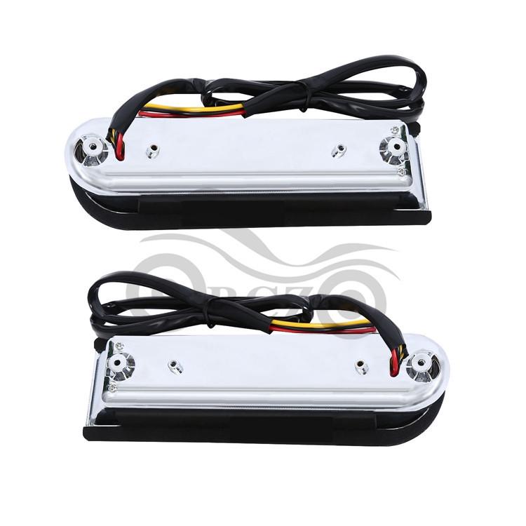 LED Lights for Harley Big Glide CVO Saddlebags and Fender, Decorative 14-20.