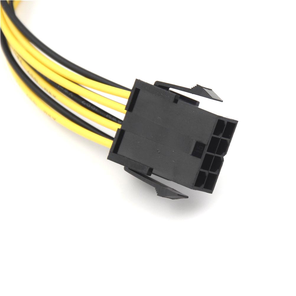 20Cm 8 Pin Atx Psu Power Extension Cable Extension Power Cable Power Supply