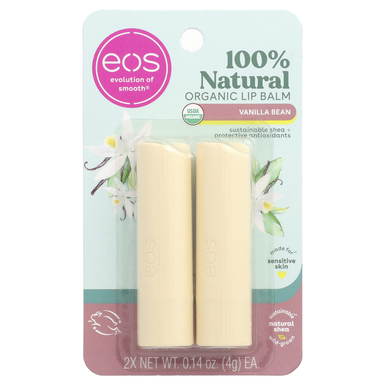 EOS, 100% dabīgs šī eļļa lūpu