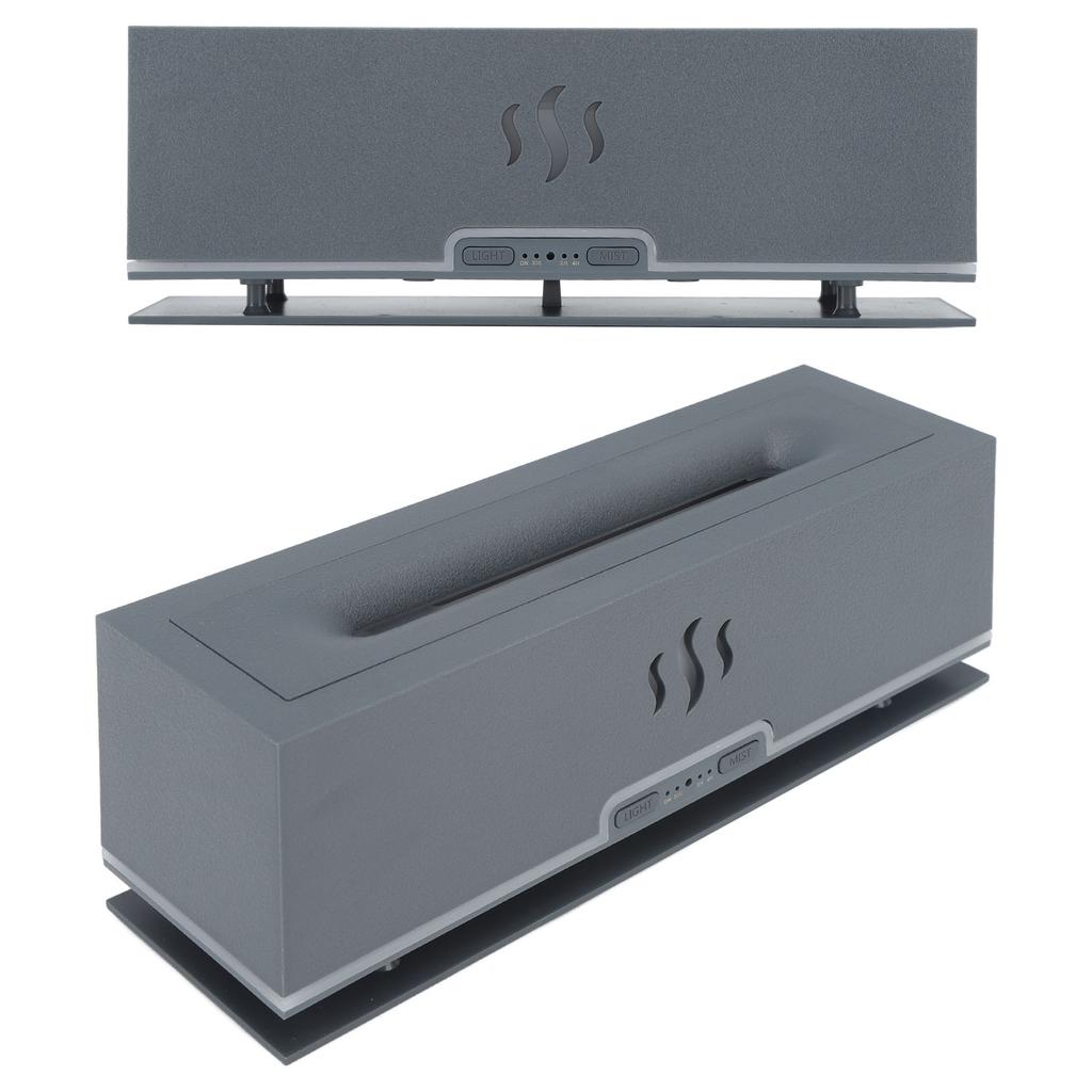 Flame Aroma Diffuser Hollow Out Smart LED Lamp Simulation Flame Atomizing Humidifier Essential Oil