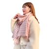 Scarf Women's Winter 2025 New Cold and Warm Fringed Imitation Cashmere Shawl Scarf