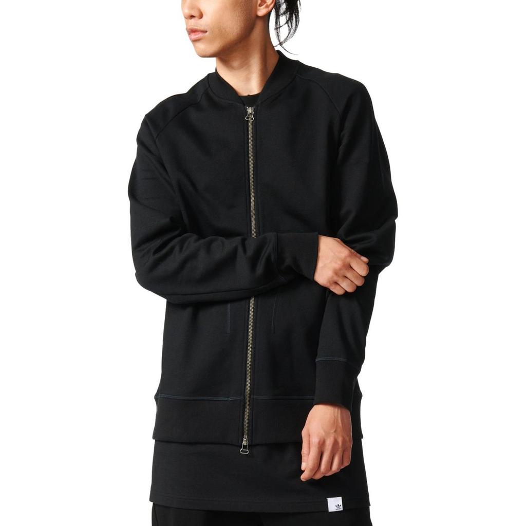 adidas Jackets Men's Black Crew Neck Moderate Other BP8958-Blk