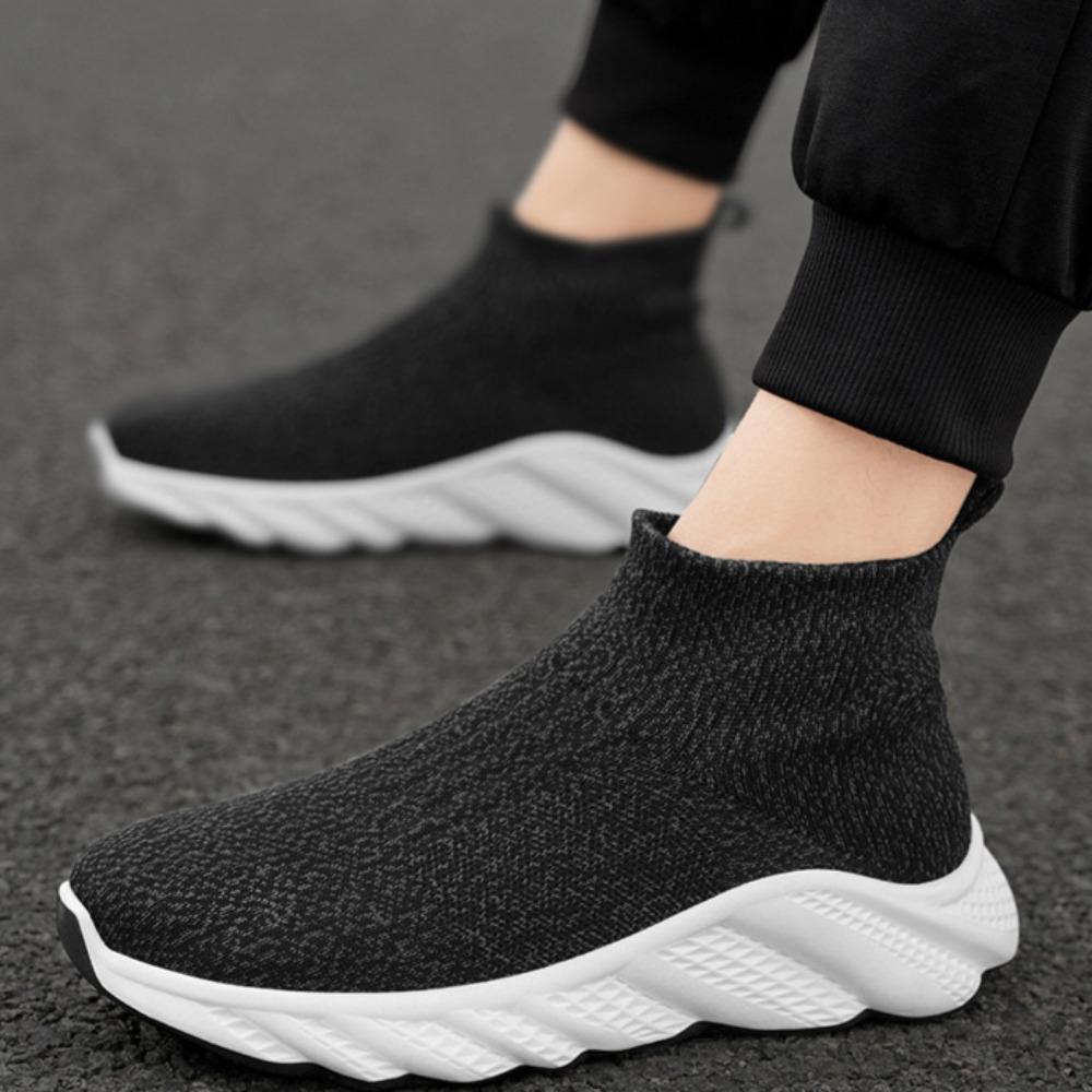 Men's Casual Sneakers 2025 New Walking Shoes Men's Trend Fashion Casual Shoes Sports Socks Shoes Man Zapatos Casuales