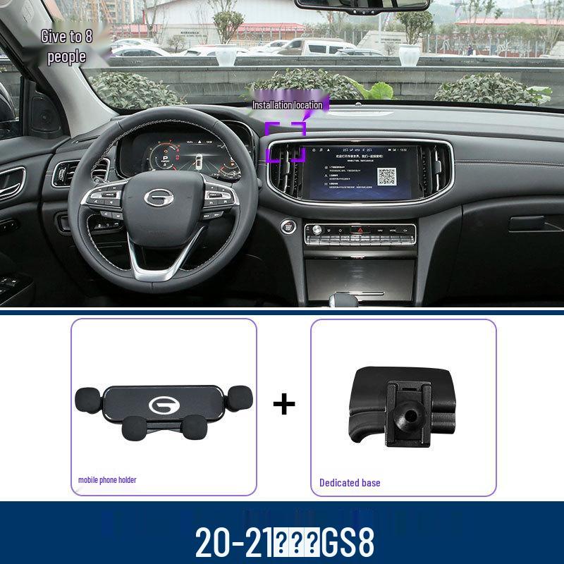 GAC Trumpchi GS8 Phone Car Holder: Air Vent Mount & Navigation Bracket