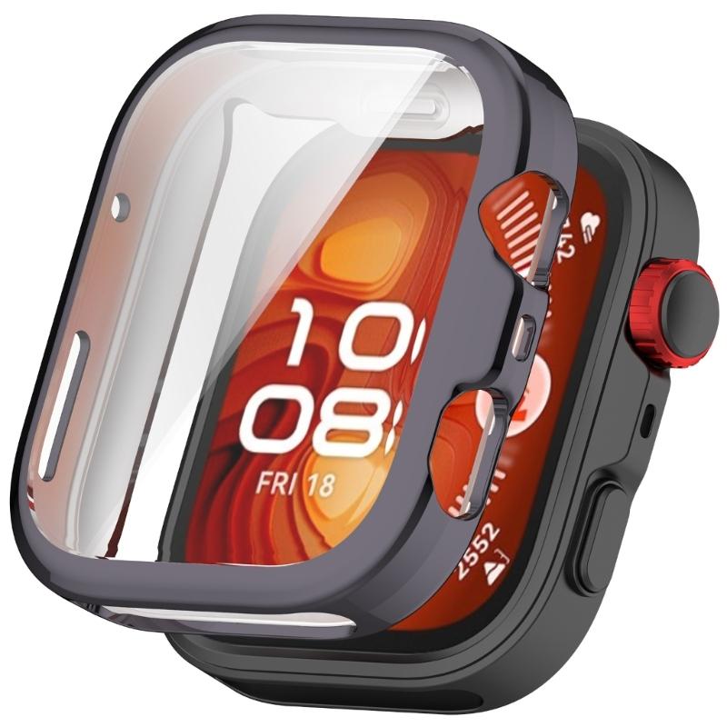 Impact Resistance Sleeve Guard Soft Flexible TPU Protective Cover Full Access To Button for Watch Fit 4 Shock Absorption