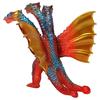 Character Content Production CCP Middle Size Series Godzilla EX King Ghidorah Retro Red Clear 135mm PVC Painted Complete Figure (CCP) [12th Release]