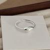 Trendy Minimalist Korean Vintage Stacking Rings for Women - Influencer-Approved Light Luxury Style.
