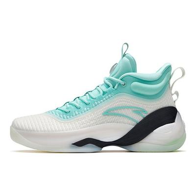 KT7 Odporne na zużycie buty koszykarskie high-top z technologią Nitrogen Męskie sneakersy Biało-Niebieskie 112231101-1