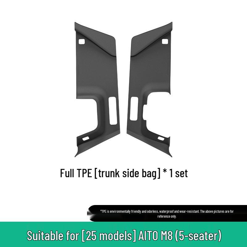 AITO M8 TPE Mats: Floor, Seat Back, Trunk for 25 Models