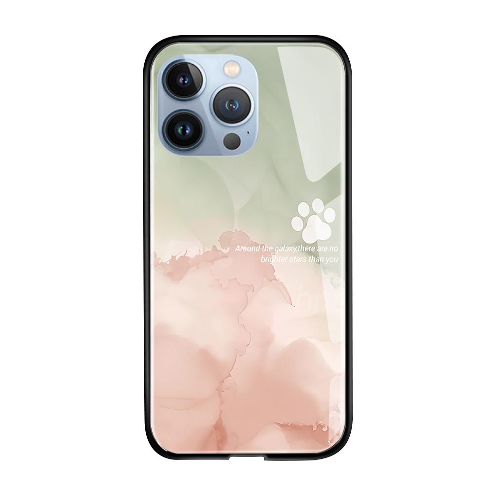 Tempered Glass Phone Case For Samsung A06 A12 A16 A22 A32 A34 A53 A56 S20FE S23 S25 iPhone 11 12 13 14 15 16 17 Soft Edge Shockproof Smooth Shell