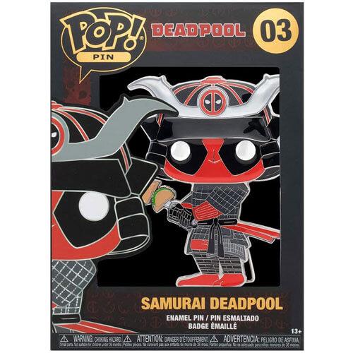 Deadpool Taco Samurai 4" Pop! Smaltovaný špendlík
