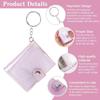 Simple Mini Photo Album With Keychain Portable Pocket Album  Couple Commemoration