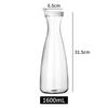 Heat-resistant Juice Bottle Transparent Coffee Milk Pot New Juice Cold Water Bottle