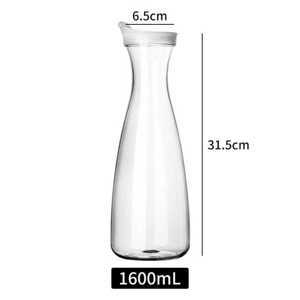 Heat-resistant Juice Bottle Transparent Coffee Milk Pot New Juice Cold Water Bottle