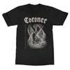 Coroner Dissonance Theory Band T-Shirt 100% Baumwolle Grafik-T-Shirt Herren Damen Sommer Streetwear Top