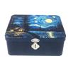 Password Lock Tinplate Box Large Size Password Lock Box Organizer Box Storage Box  Personal Items