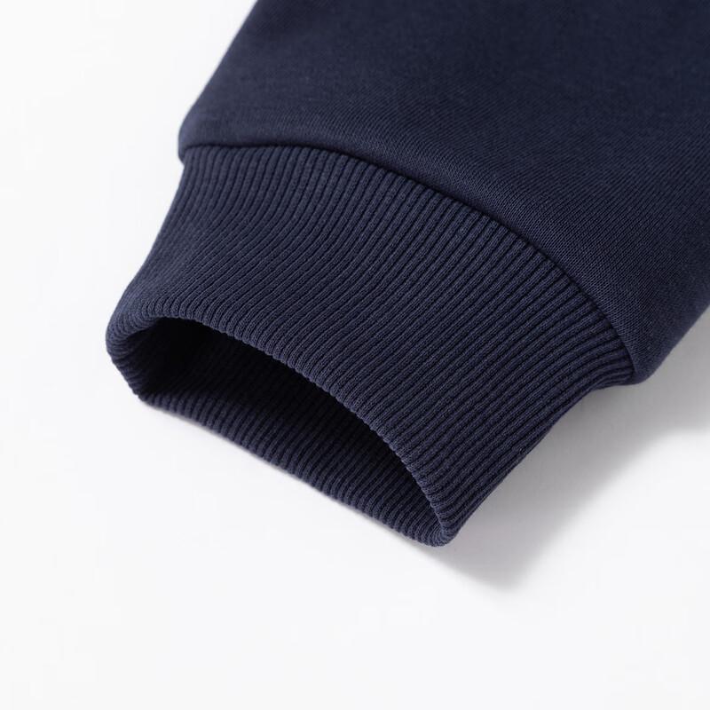 Jeep Men's Solid Color Half-Zip Stand-Collar Sweatshirt
