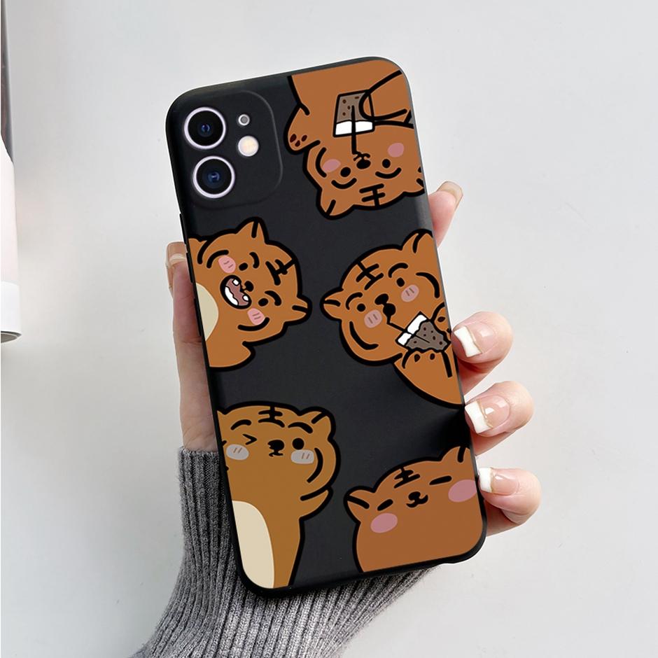 Cartoon Case For iPhone 12 Mini Mobilie Phone Soft Silicone Protective Covers For iPhone 12Mini Shockproof Fashion item Housings
