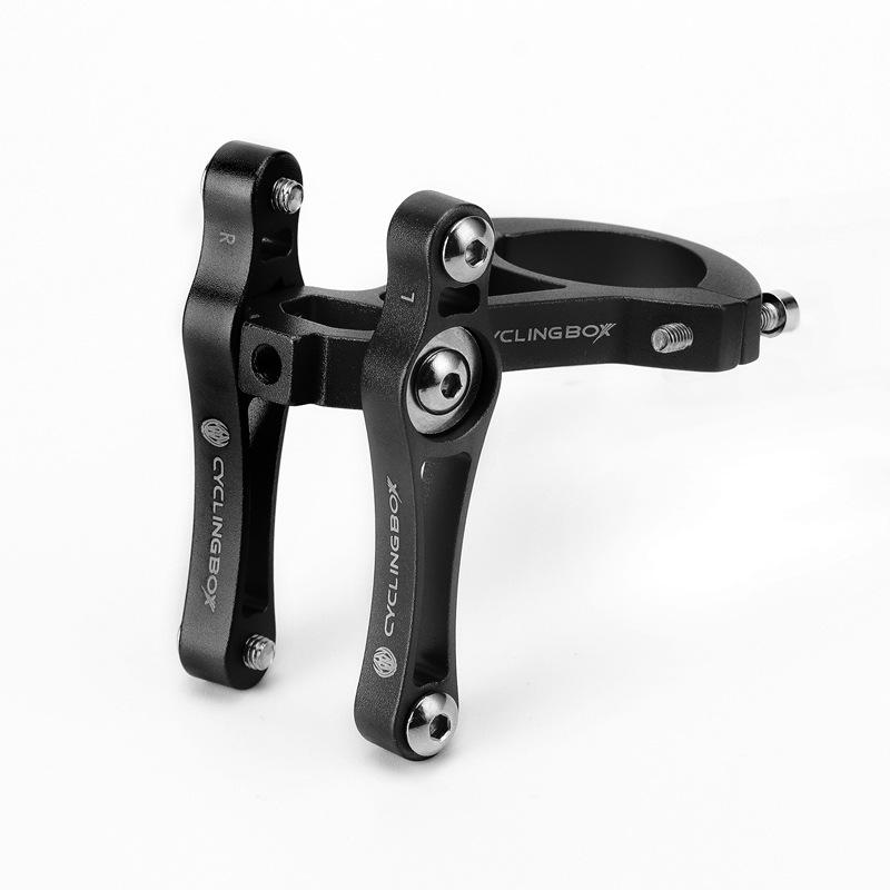 Bike  Bottle  Mount  Adapter Bike Handlebar Seat Post Bottle Cage Clamp Aluminium Alloy Double Buckle Kettle Holder