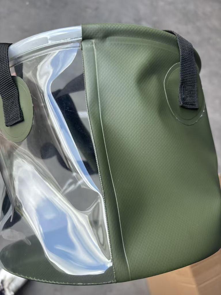 Faltbarer tragbarer PVC-Wassereimer für Camping, Angeln, Reisen und mehr