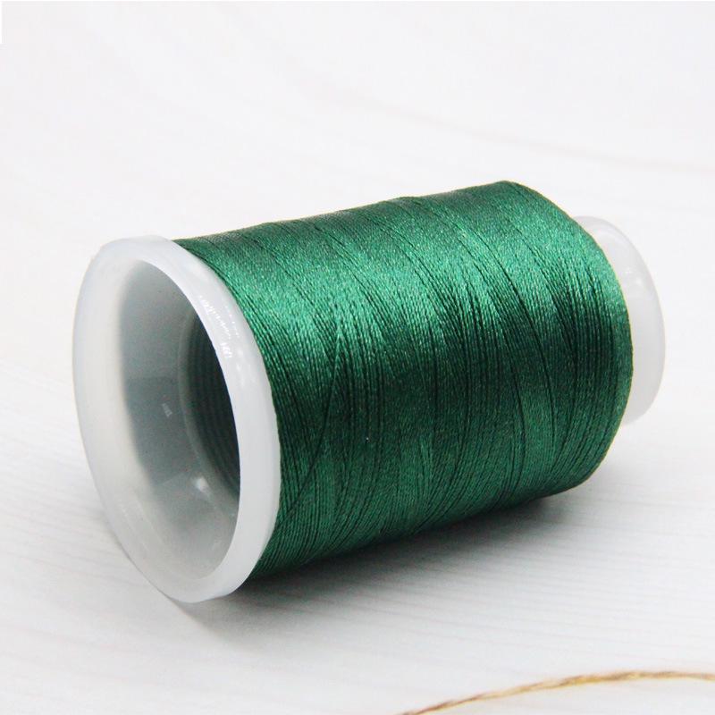 Vibrant Ice Silk Tassel Thread: 51 Colors for DIY Bracelets & Necklaces
