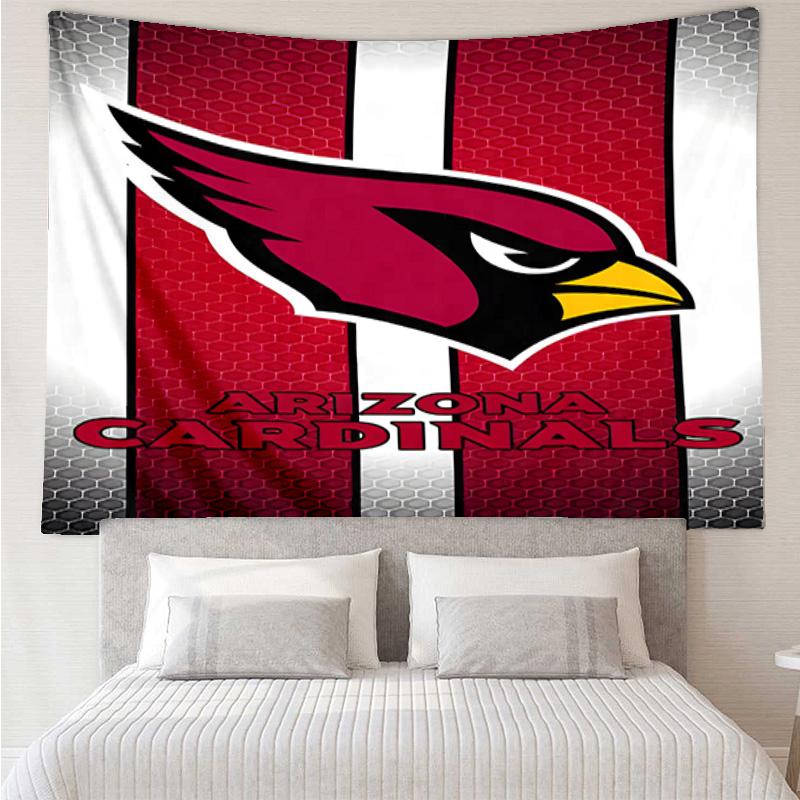 Arizona Cardinals Flag Tapestry Hanging for Bedroom,Livingroom, Playroom,Decor Art Room Wall Tapestry Holiday and Birthday Gifts