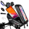Geantă pentru bicicletă Mtb, impermeabilă, Echipament pentru ciclism, ecran portabil, tub tactil, husă tare pentru telefon, genți pentru biciclete, accesorii