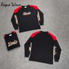 RogueWave American Style Camouflage Color Blocking Retro High Street Street Design Sense Niche Wearing New Long Sleeved Top