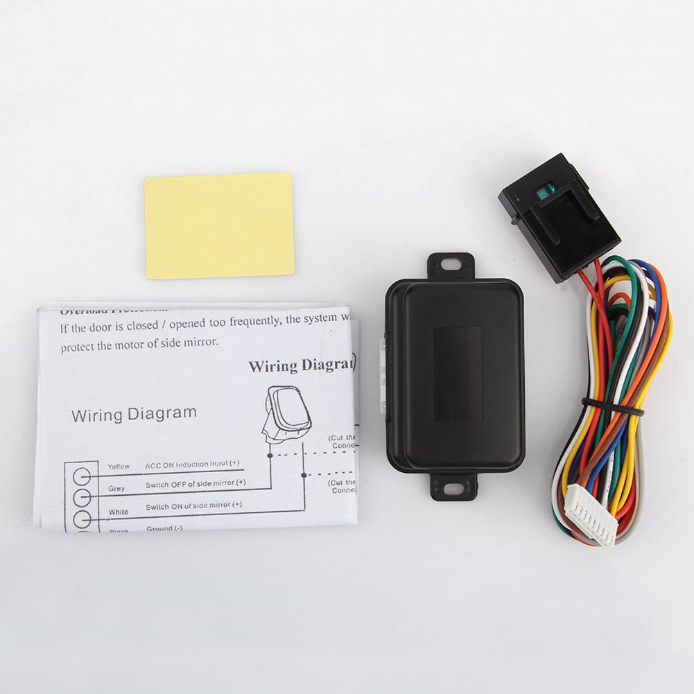 Intelligent Automatic Car Rearview Mirror Folding System Rear View Auto Side Mirrors Folding Kit Modules Car Accessories