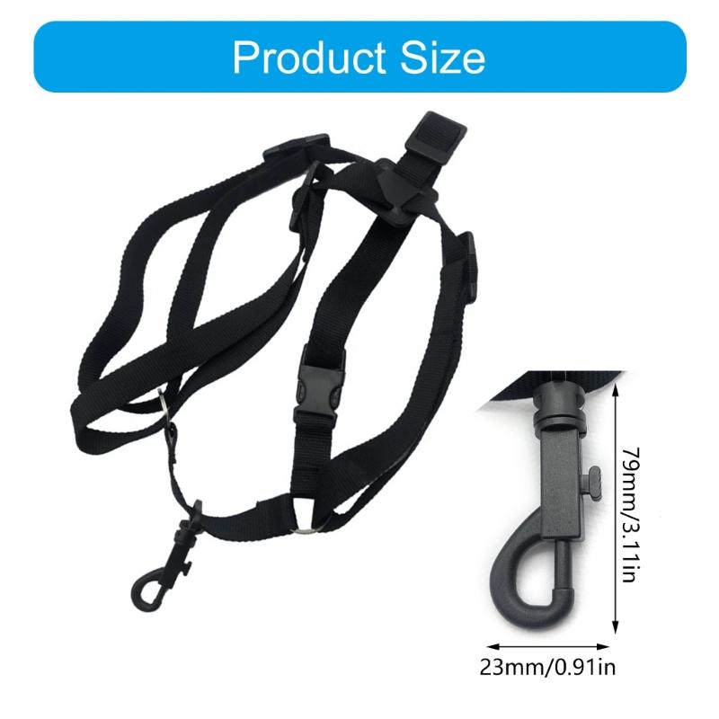 Saxophone Shoulder Neck Strap Adjustable Saxophone Neck Strap Slings Shoulder Harness Musical Instruments Accessries