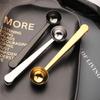 Stainless Steel Coffee Spoon/Sealing Clip Mirror Process Multipurpose Long Handle Measuring Spoon For Milk Powder Instant Drinks