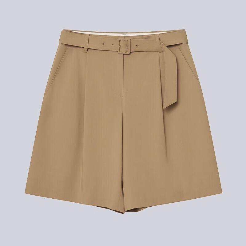 HAZZYS Women's High-Waisted Bermuda Suit Shorts