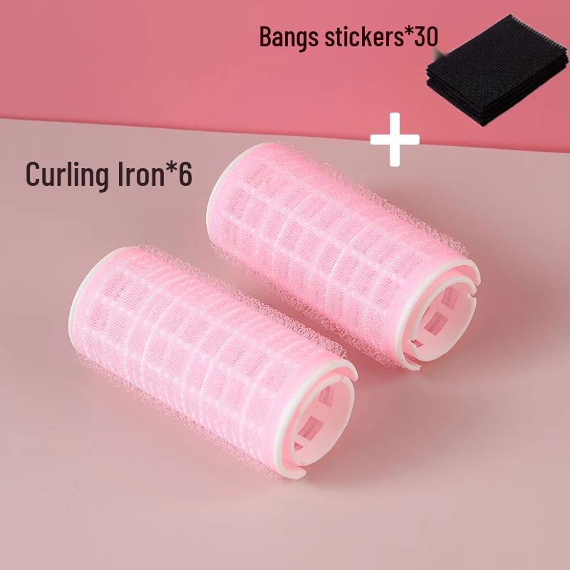 Air Bangs Curling Iron: Fluffy Hair Root Shaping Clip Curler