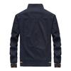 New Men's Casual Jacket Jacket Large Size Stand Collar Men's Youth Reversible Large Size Coat Clothes