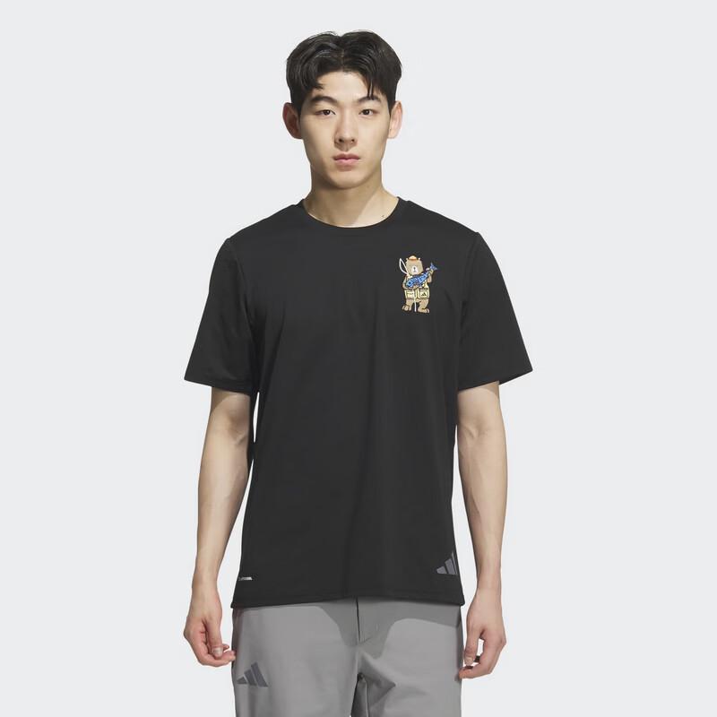 

Adidas Men s Cartoon Graphic Short Sleeve T-Shirt A/2XL