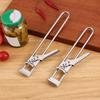 2 Pcs Adjustable Jar Lid Opener Stainless Steel Can Opener Multifunctional Bottle Jar Lid Gripper for Arthritis Weak Hands Manual Kitchen Accessories