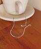 Code.H (Silver 925) Gloss Snake Chain Anklet