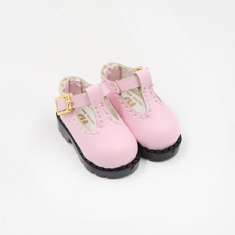 Pretend Play OB22 OB24 Shoes Cute Outfit Doll Leather Shoes For Blyth Doll Shoes  Doll Accessories