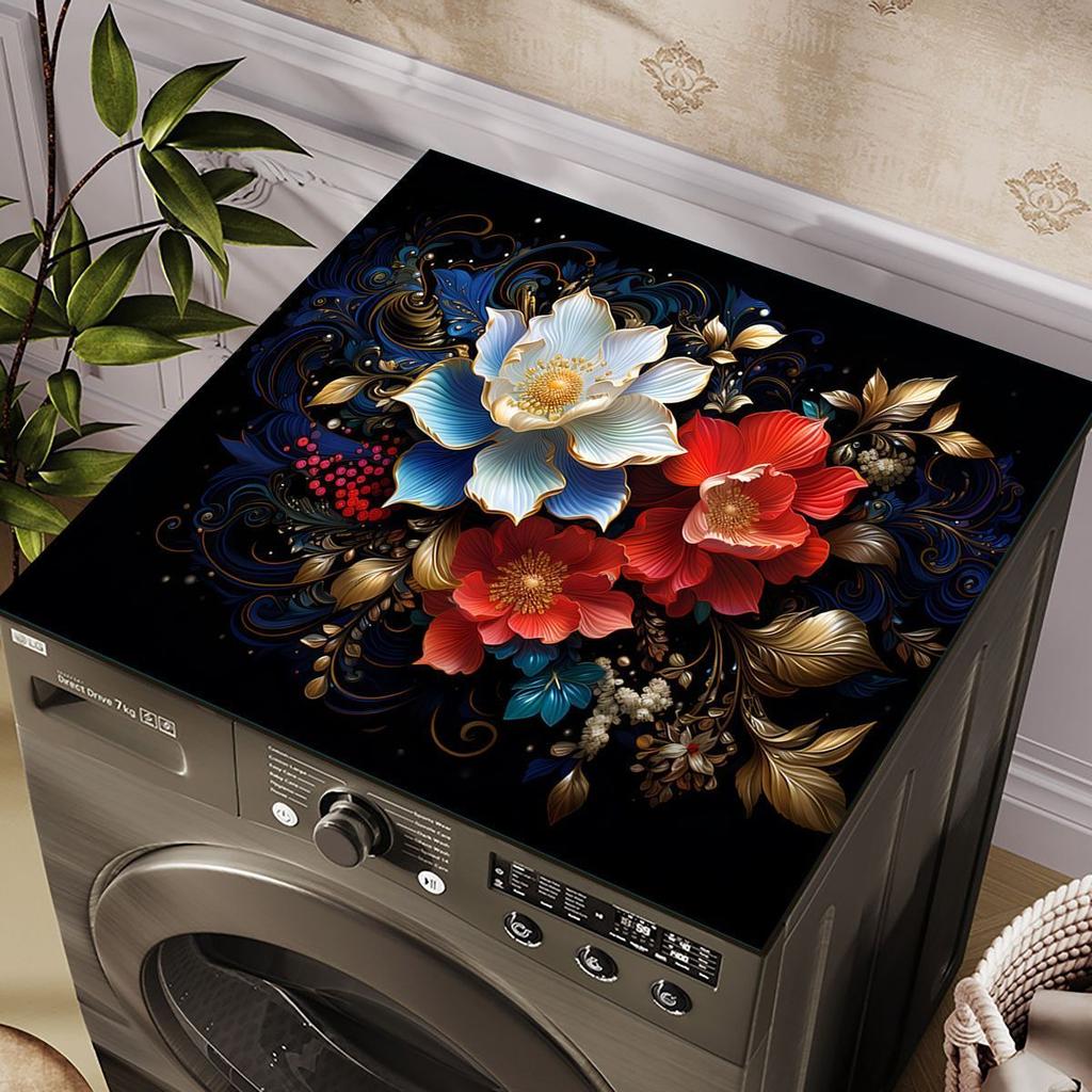 Diatomaceous Earth Washing Machine Cover, Absorbent, Dust-absorbing, Universal Cover, Sun-protective Cover, and Refrigerator Dustproof Mat